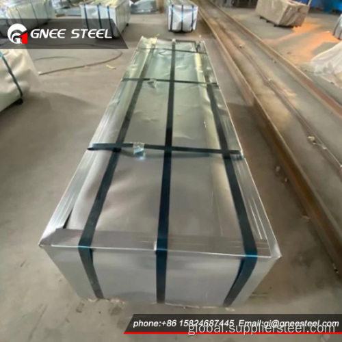 Hot Dipped Galvanized Steel Coils Galvanised GI Steel Plate Manufactory